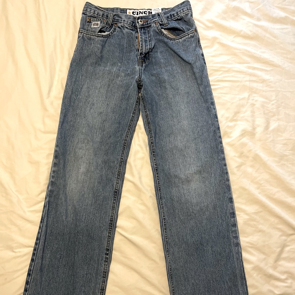 Cinch white label boys 16 regular